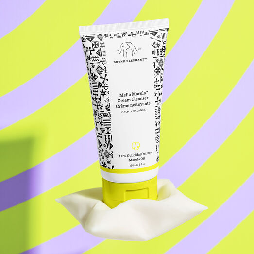 Mello Marula Cream Cleanser da Drunk Elephant limpa a pele sem comprometer a hidratação