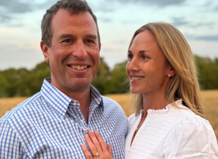Peter Phillips e Harriet Sperling