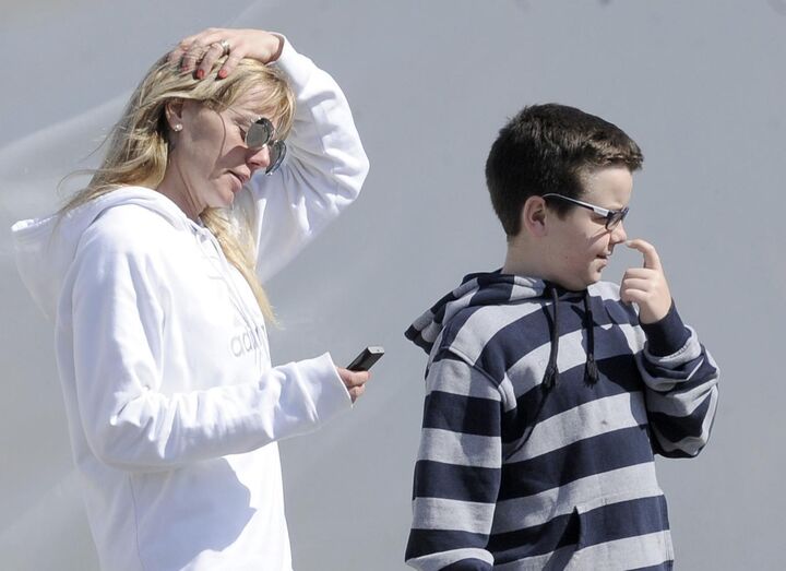 A ex-mulher de Jorge Costa, Isabel e o filho