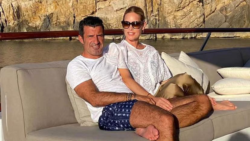 Luís Figo e Helen Semedo desfrutam de férias no Algarve, após rumores de crise