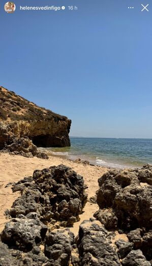 Helen Svedin no Algarve