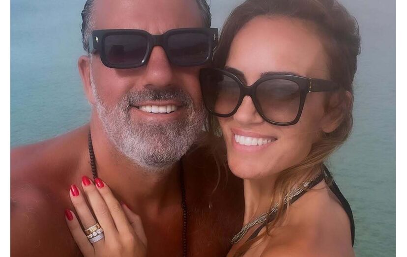Liliana Aguiar celebra aniversário de casamento 
