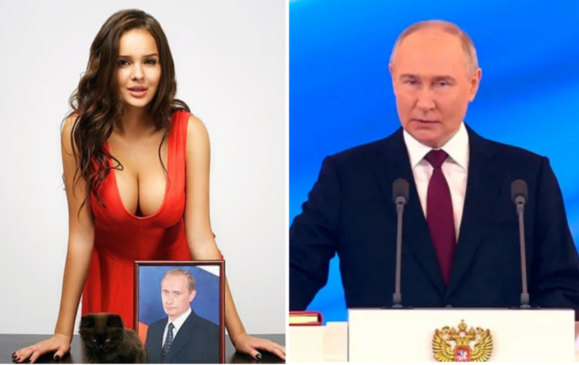 Modelo russa Alisa Kharcheva e Putin são tema de romance secreto