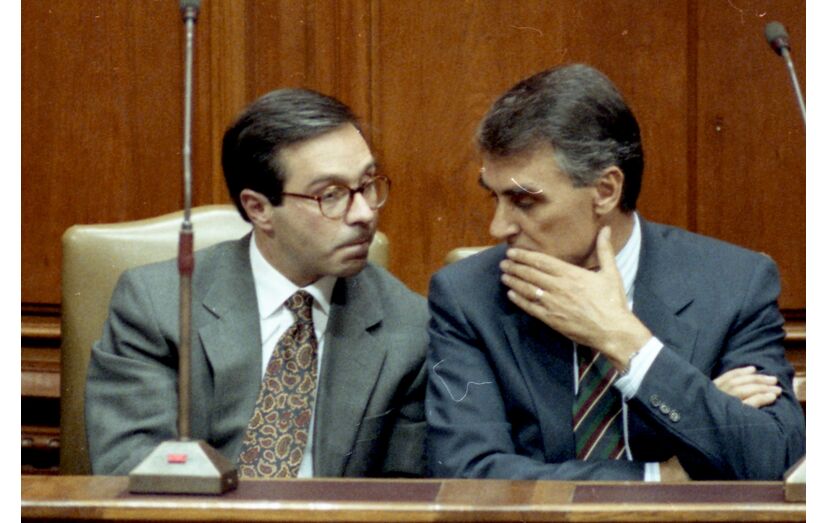 Cavaco Silva e Marques Mendes 