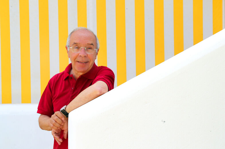 Luís Marques Mendes na casa de Vilamoura 