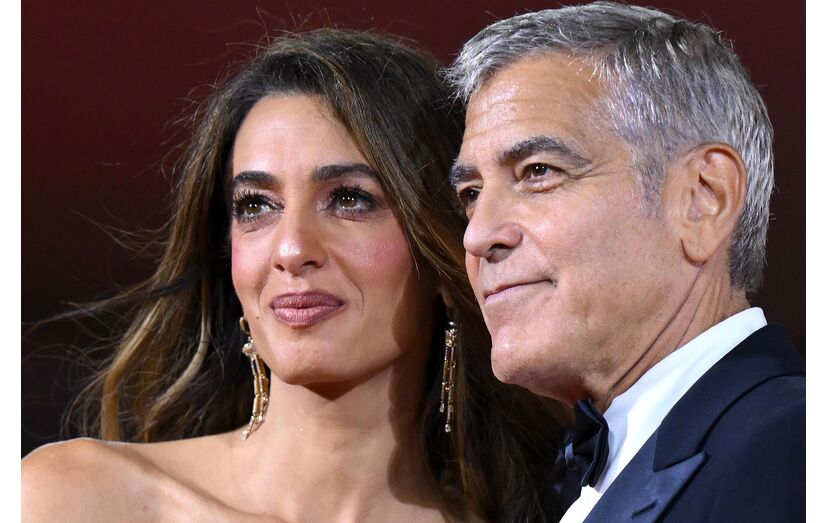 Amal e George Clooney marcam presença no Festival de Cinema de Veneza