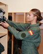 Princesa Leonor na Academia del Aire y del Espacio de San Javier