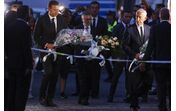 Homenagem às vítimas do Elevador da Glória com Marcelo Rebelo de Sousa, Luís Montenegro e Carlos Moedas