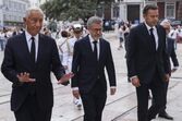 Cerimónia em Lisboa com Marcelo Rebelo de Sousa, Luís Montenegro e Carlos Moedas