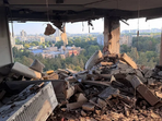 Casa de Sudakov em Kiev destruída após ataque russo com família no interior