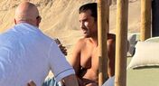 Diogo Bordin e António Leal e Silva no Algarve