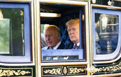 Trump e Carlos III