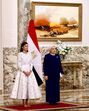 Felipe e Letizia no Egito