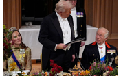 Carlos III recebe Trump e Kate Middleton num banquete no Castelo de Windsor