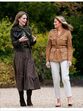 Kate Middleton e Melania Trump exibem visuais de outono em evento oficial