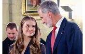 Rei Felipe, Rainha Letizia e Princesa Leonor em Navarra