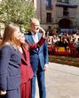 Rei Felipe, Rainha Letizia e Princesa Leonor em Navarra