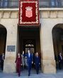 Rei Felipe, Rainha Letizia e Princesa Leonor em Navarra