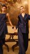 Modelos apresentam coleção de Giorgio Armani na Semana de Moda de Milão