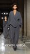 Coleção Giorgio Armani apresentada na Semana de Moda de Milão