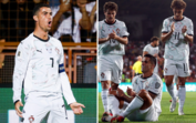 Portugal homenageia Diogo Jota em jogo com Arménia. Ronaldo marca no minuto 21