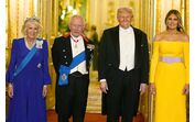 Carlos III, Camilla, Donald Trump, Melania Trump