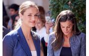 Letizia e Leonor em visita a Navarra