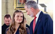 Rei Felipe, Rainha Letizia e Princesa Leonor em Navarra