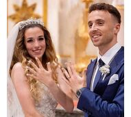 Rute Cardoso homenageia Diogo Jota em Fátima com aliança de casamento