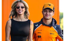 Margarida Corceiro acompanha Lando Norris na Fórmula 1