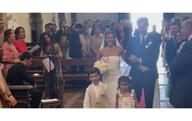 Foi bonita a festa! Vítor Baía "casa" a filha mais velha