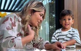 Que avó tão ternurenta! Fernanda Antunes brinca com o neto Lucas
