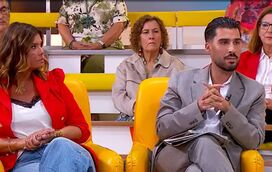 Léo Caeiro e Gisela Serrano em discussão acessa em direto, no Manhã CM'