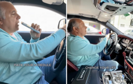 Dois em um! Chef Olivier é apanhado a conduzir sem cinto e ao telemóvel e acaba a ser arrasado