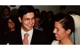 Pedro Benevides continua apaixonado pela mulher com quem casou há 23 anos