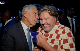 César Mourão encontra Marcelo Rebelo de Sousa longe de Portugal e combinam dar um mergulho juntos