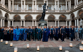 Emocionante! O último desfile de Armani... sem Giorgio Armani