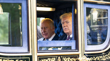 Trump e Carlos III