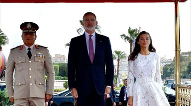 Felipe e Letizia no Egito