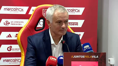 José Mourinho: «Não vim para o Benfica para chatear o FC Porto»