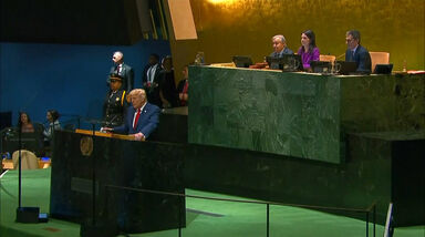 "São palavras vazias, e palavras vazias não resolvem guerras”: Trump critica ONU durante discurso na Assembleia-Geral