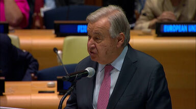 Na Conferência do Clima da ONU, o secretário-geral António Guterres apelou aos líderes mundiais para a urgência climática  