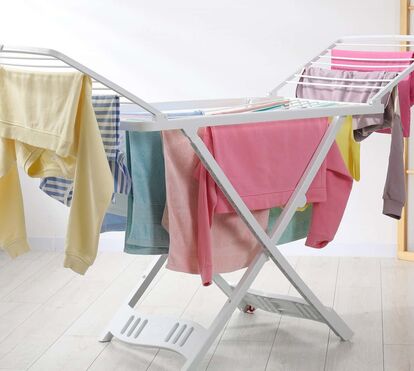 Seque a roupa em casa de forma fácil e prepare-se para as primeiras chuvas do ano