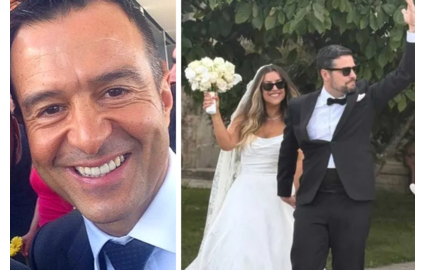 Marisa, filha de Jorge Mendes, casou numa cerimónia