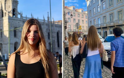 Infanta Sofia explora Lisboa com segurança e independência para estudar no Chiado