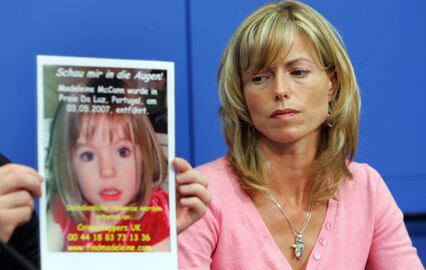 Maddie McCann desapareceu na Praia da Luz, Portugal, em 2007