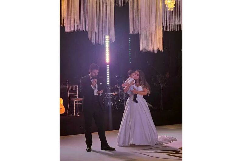 Casamento da filha de Jorge Mendes com discurso e celebração