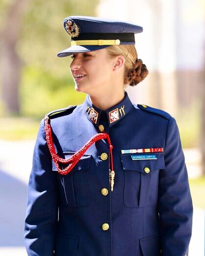 Princesa Leonor inicia formação militar na Força Aérea