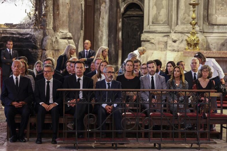 Cerimónia com Marcelo Rebelo de Sousa, Luís Montenegro e Carlos Moedas em Lisboa