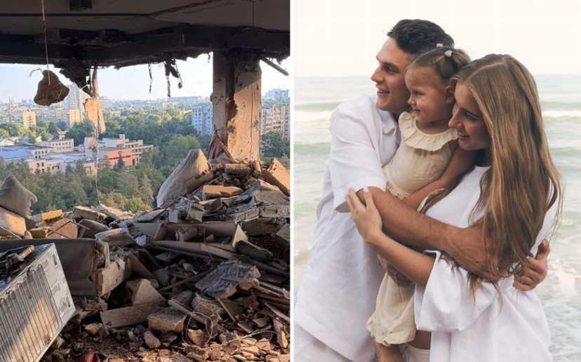Casa de jogador do Benfica em Kiev destruída após ataque russo, família estava no interior